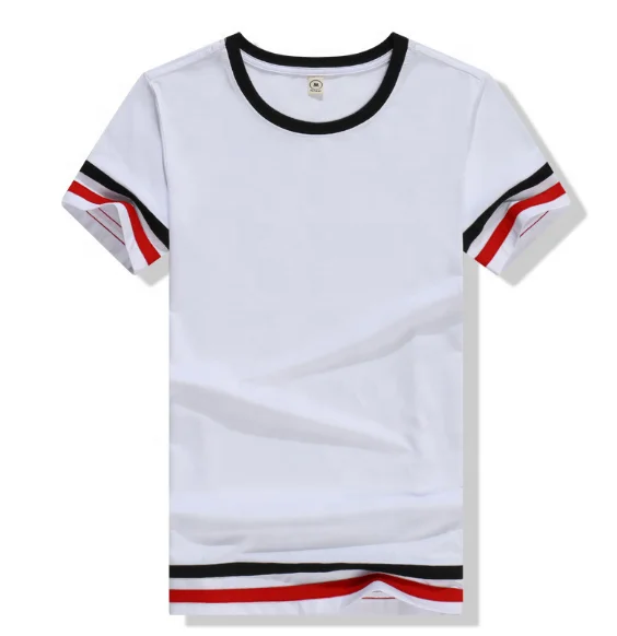 New youth DIY short-sleeved round neck t-shirt class clothing custom culture shirt printing pattern color matching t-shirt whole