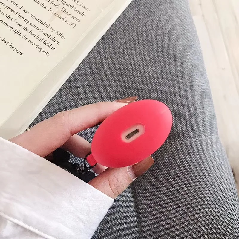 
Free Shipping Earphone Bags Case for Airpods Silicone Cover Bag Anti-lost Cute Cartoon Mickey Minnie 