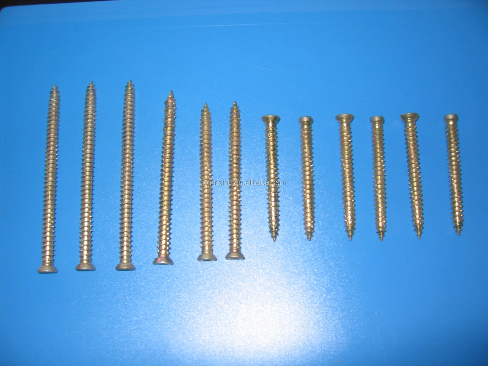 Furniture screws yellow zinc plated high quality Made in China