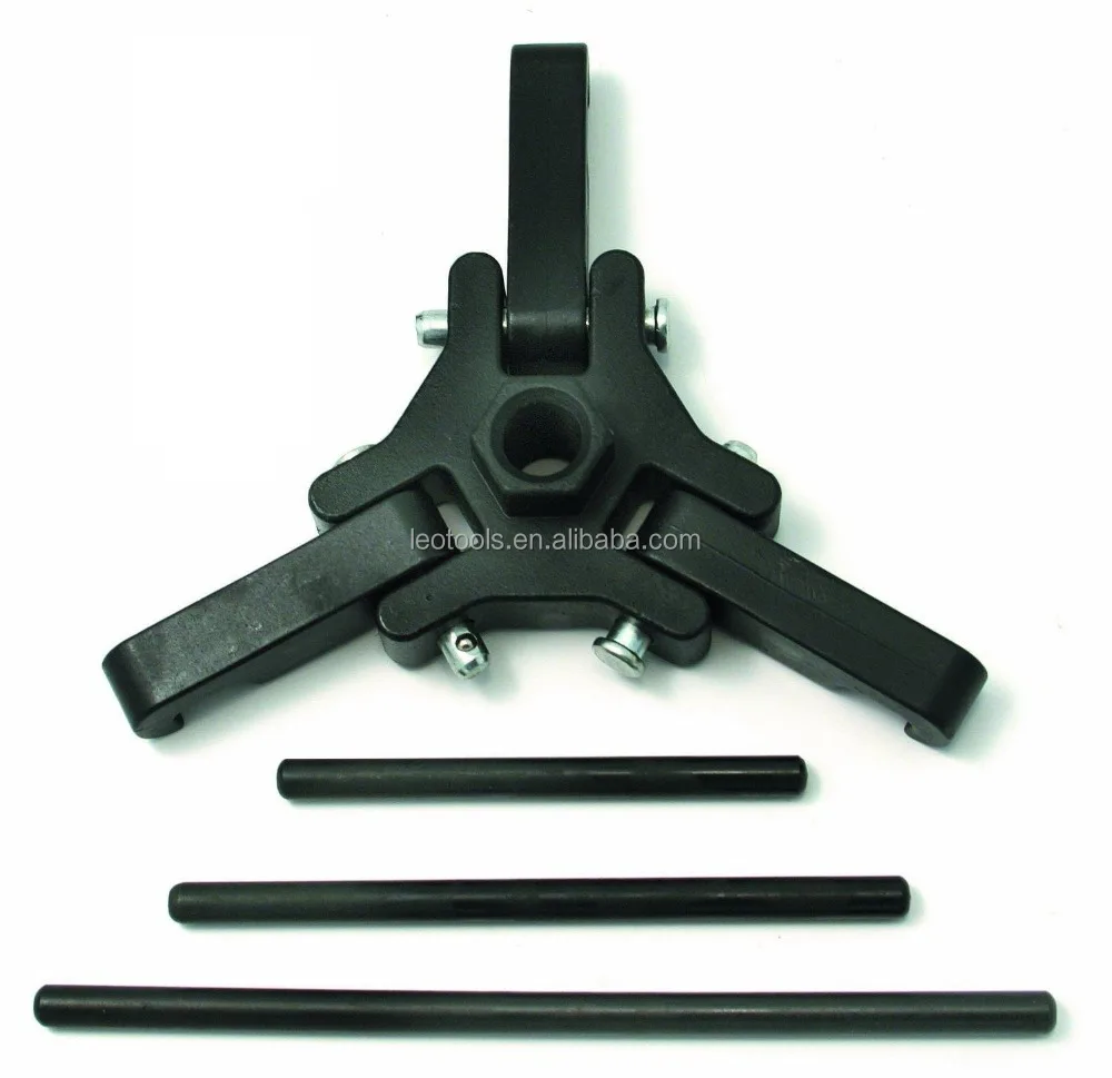 Unique Design Efficiently eliminates Removal of Radiator Universal GM/Chrysler Harmonic Damper Pulley Puller