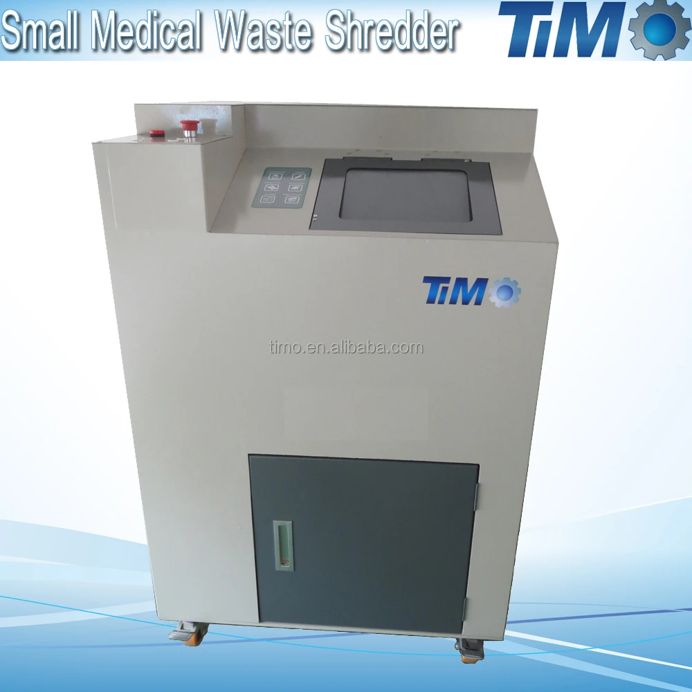 TIMO make shredder for hospital waste management