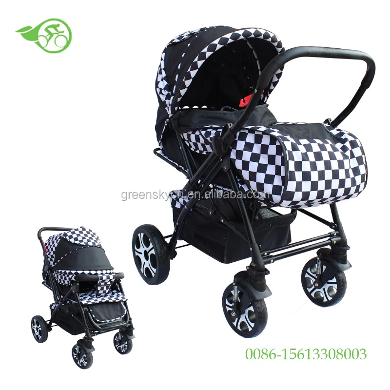 Китай легкий вес портативный Бразилии детская коляска завод 4 большие надувные колеса коляски новый роскошный детской