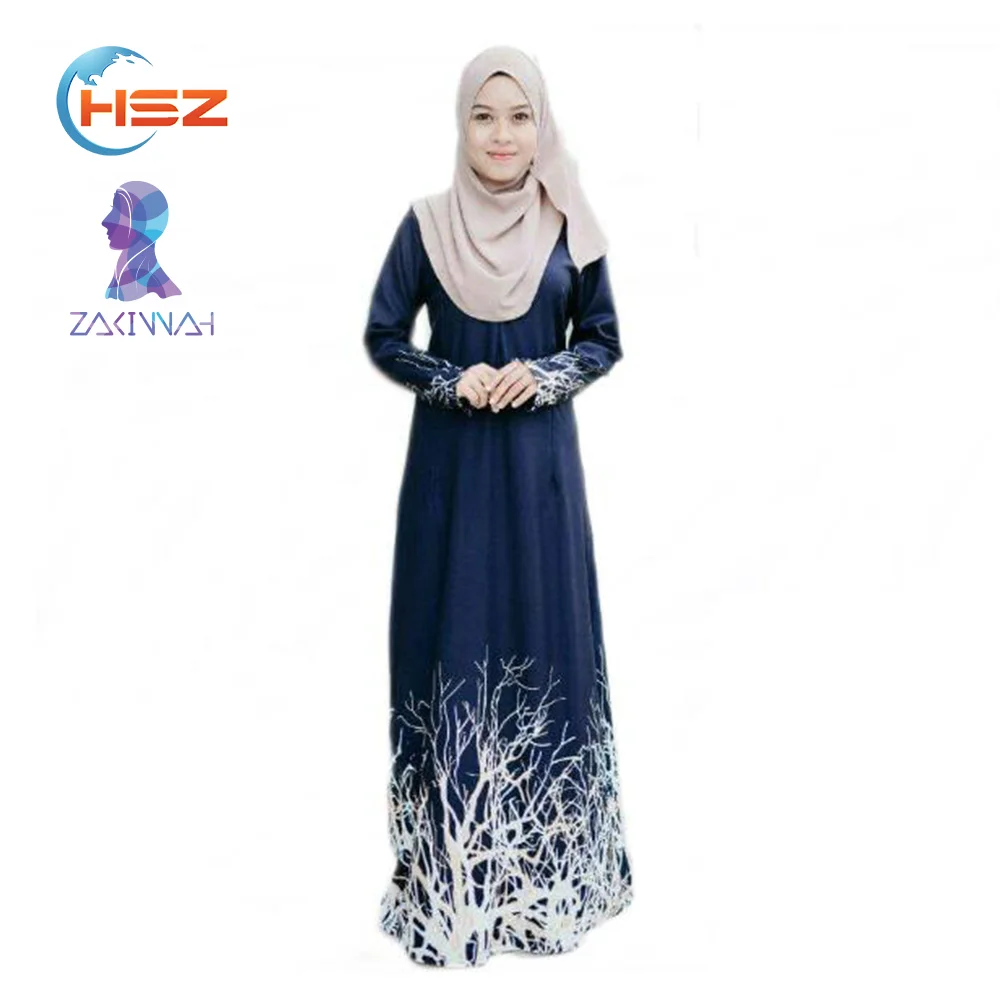 Zakiyyah HX013 Latest Kaftan Dress Moroccan Kaftan Wholesale  New Suit Model Abaya in Dubai Indonesia Baju Kurung