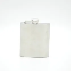 Classic style stainless steel alcohol container wine liquor hip flask