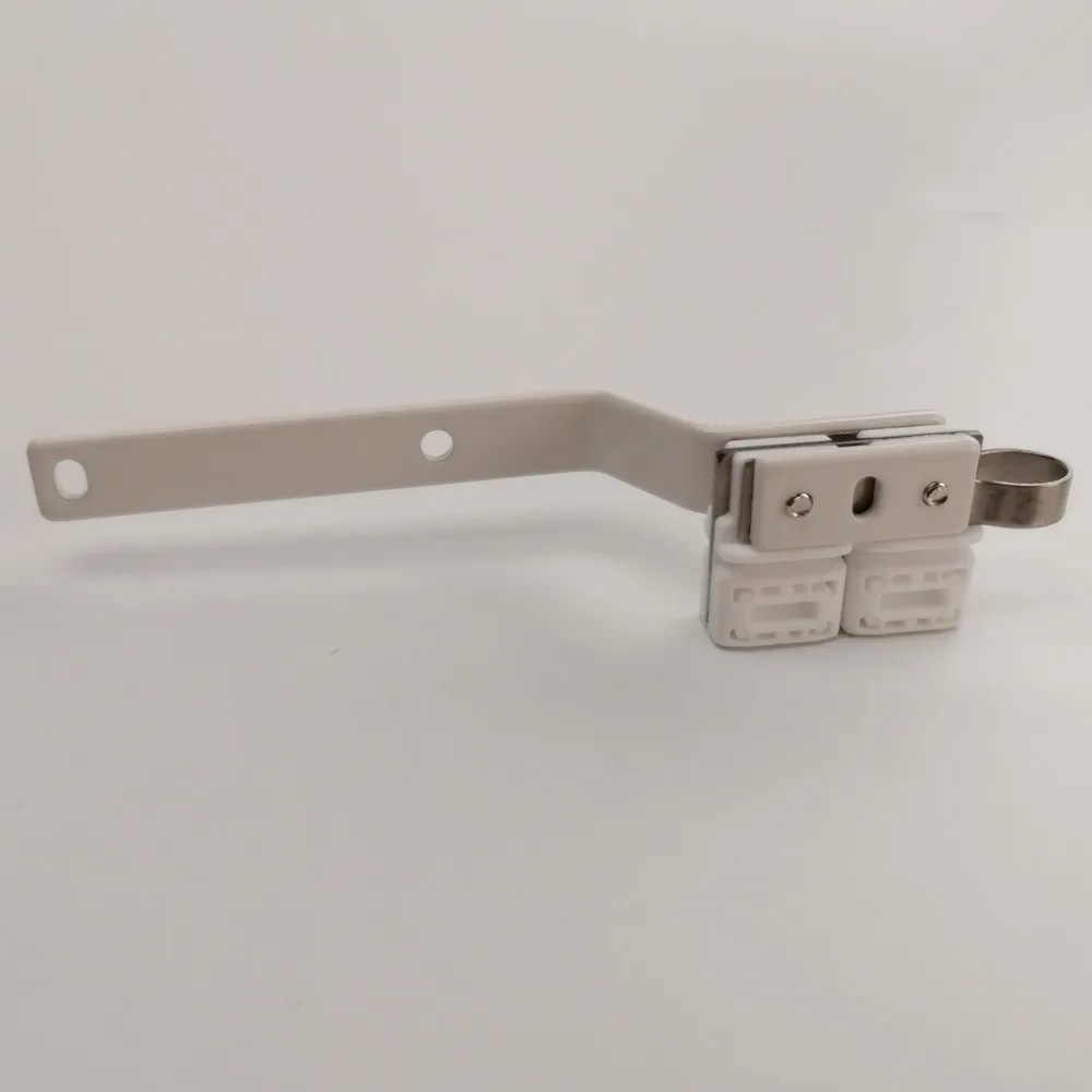 KECO professional ripplefold curtain overlapper and master carrier A0390 for S wave curtain rail used with curtain motor