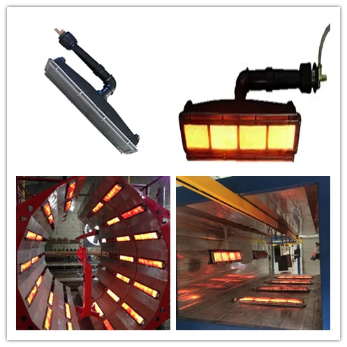 HD162 portable lpg boiler pizza oven cast iron pipe propane infrared industrial ceramic gas burner