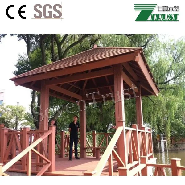 Wood Plastic Composite Outdoor Beam For Pergola