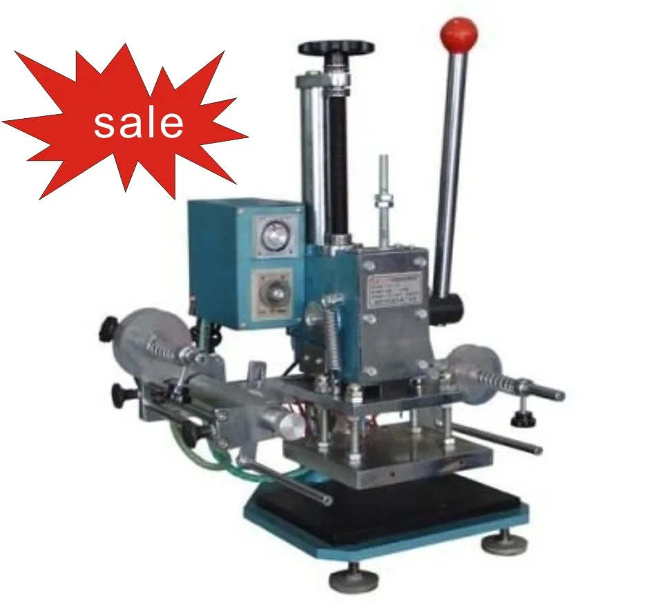 hand controls kwikprint hot stamping machine for book cover
