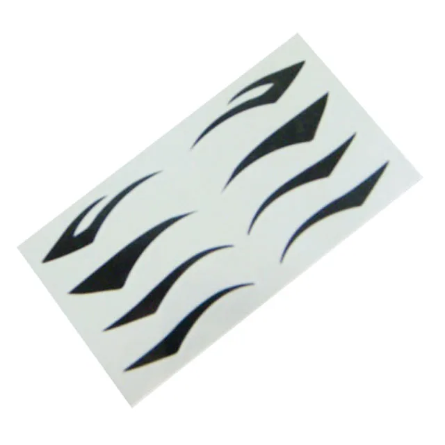 
custom made eyeliner eyebrow tattoo stickers 