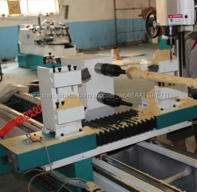 Double Rotation CNC Wood Engraving Machine
