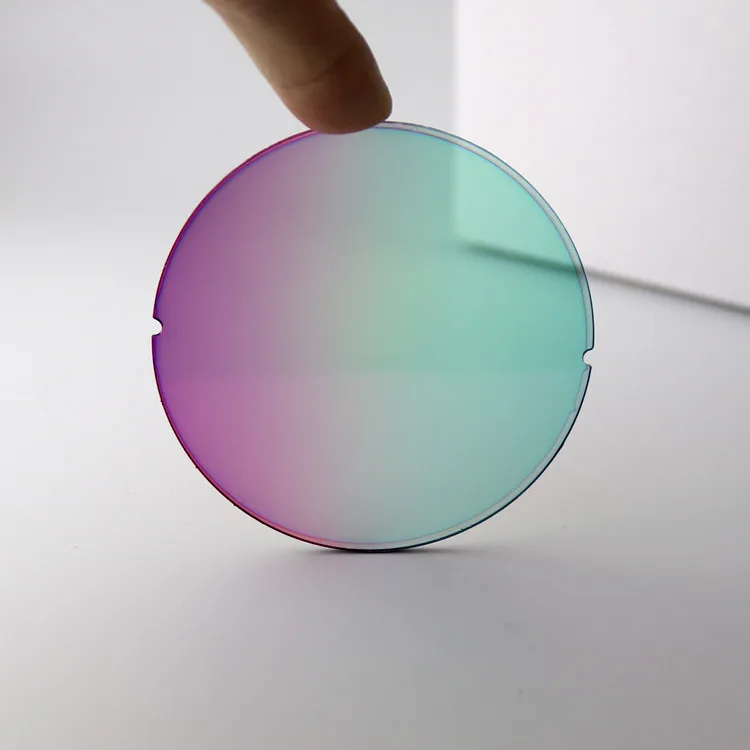 EXIA A9 Pink Mirror Lens Eyewear Vintage Sunglasses Lenses UV400 Base Curve 0