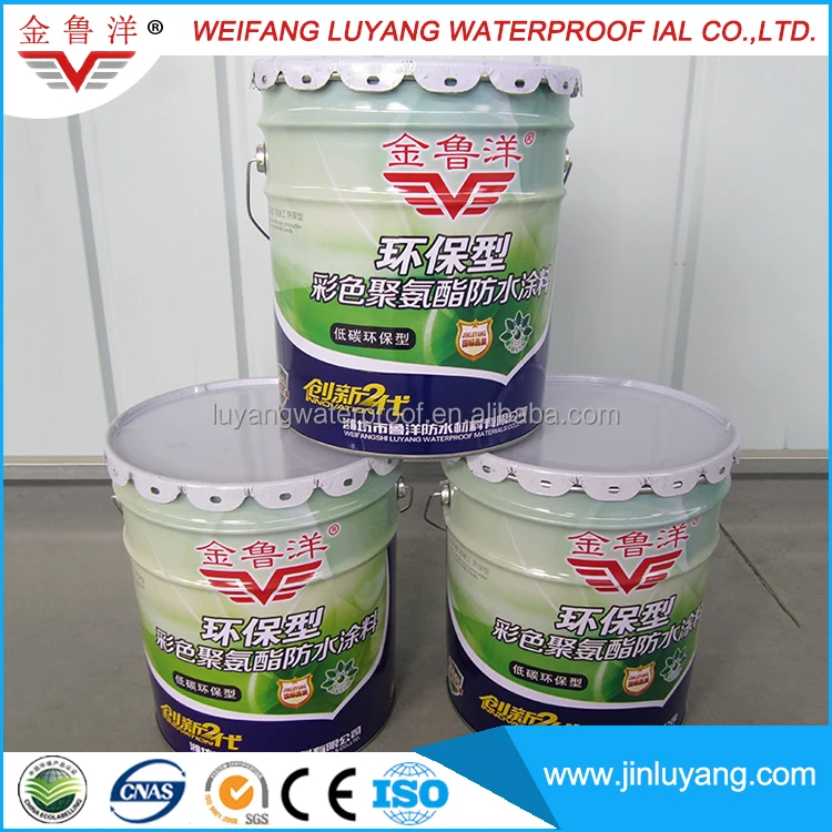 
Roofing Paint Water Based Environment Friendly Polyurethane Waterproofing Coating 