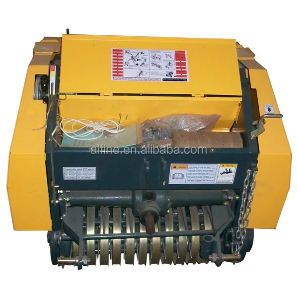 Factory supply hot sale mini round hay baler