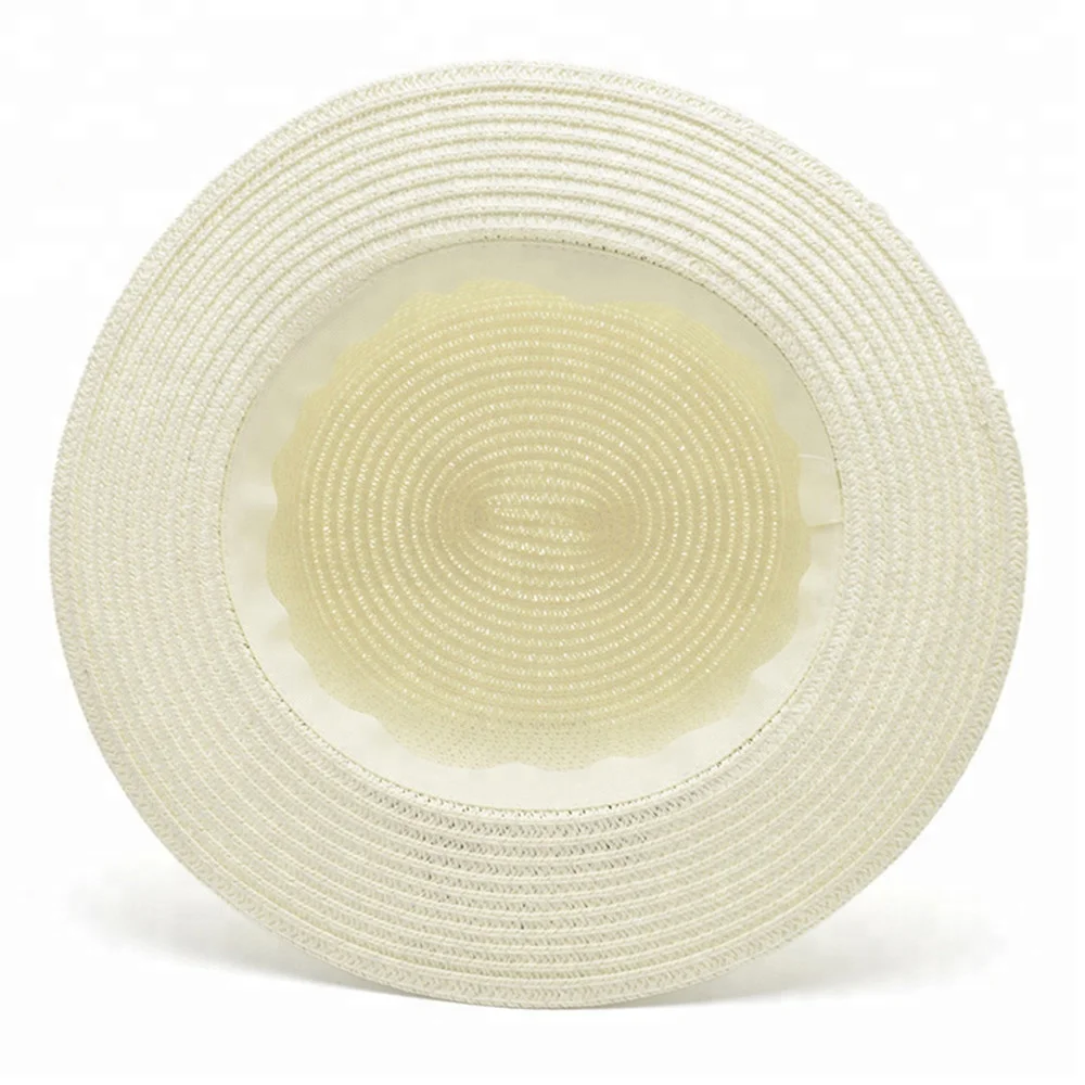Fashion Paper Straw Beach Hat Women Sun Hat Boater Straw Hat