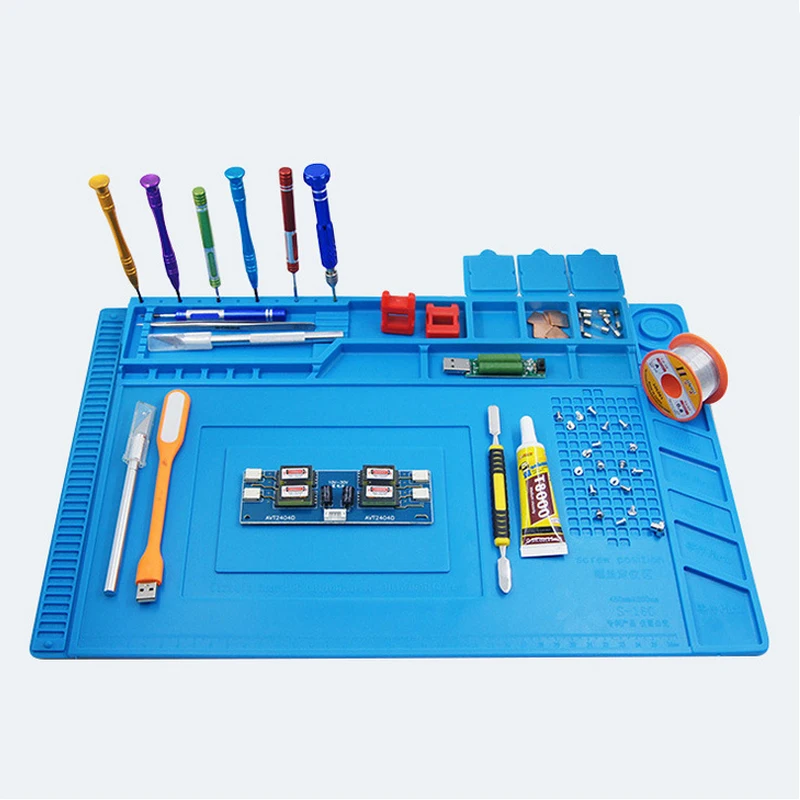 Heat Resistant Electronics Repairing Soldering Silicone Insulation Pads