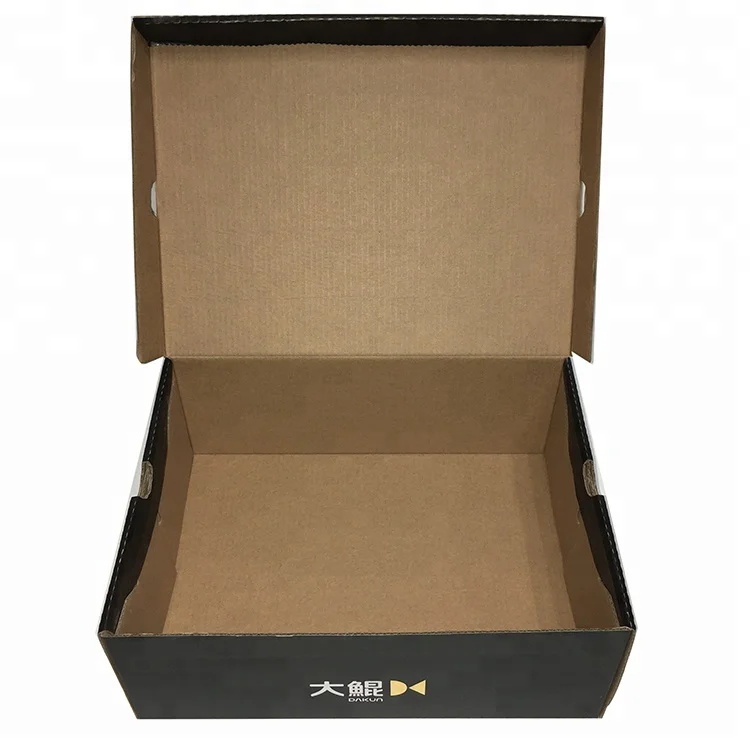 Wholesale Shoes Packing Corrugated Box Shoe Storage Box Paper