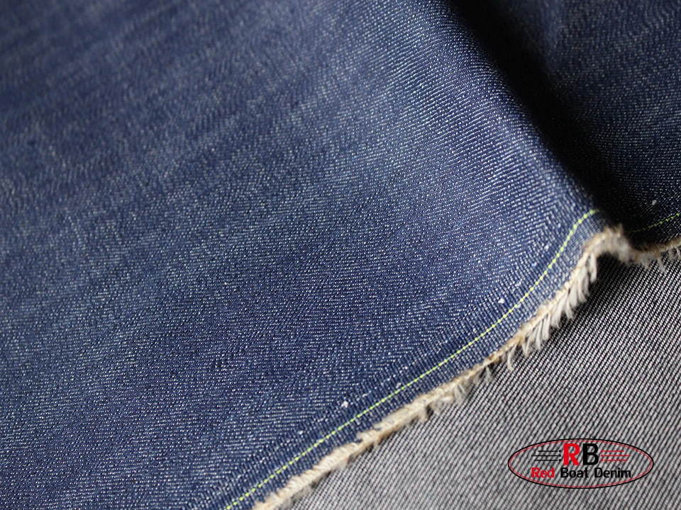 China Cotton indigo inclined terry strech denim fabric