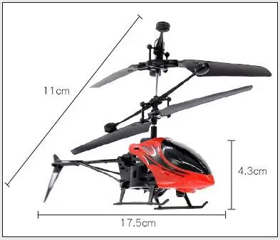 Cheap RC Flying Toy Plane Flying Helicopter Toy With Light Function
