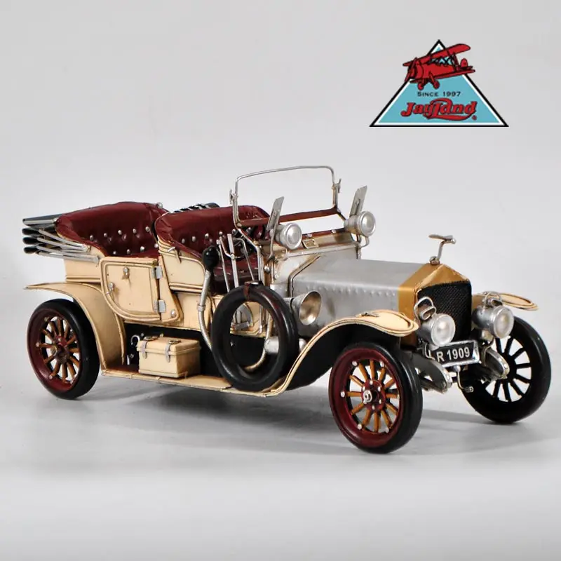 handmade metal vintage car model home decoration