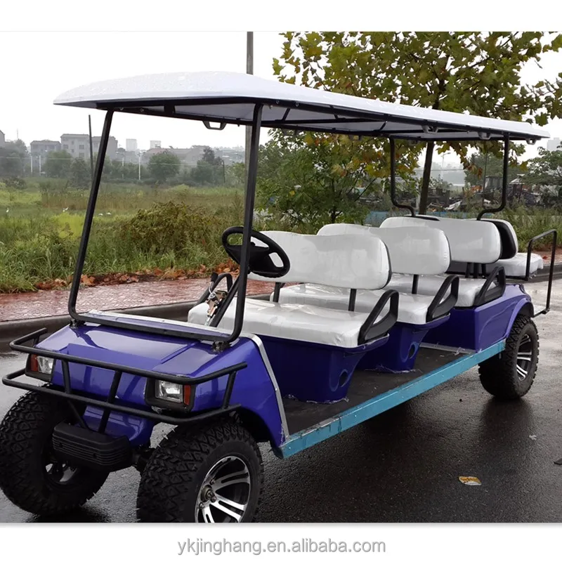 8 seat golf cart for sale,6+2 electric golf cart with customized color,golf cart for spot hotel use
