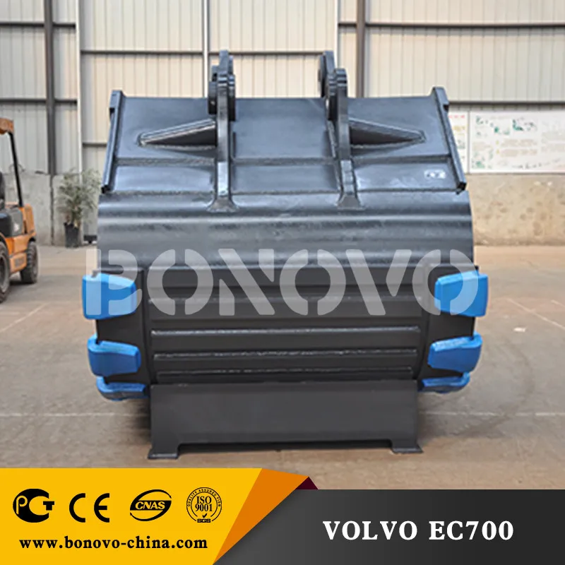 Excavator Bucket 8-30 Ton Machinery Attachment for BOBCAT Bucket for Excavator Pc180 Size Wide 80cm and 100cm Standard Bucket