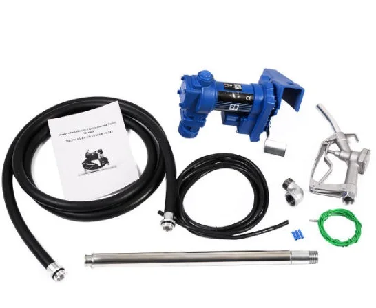 
12 Volt 20 GPM Diesel Gas Gasoline portable electric oil Pump 