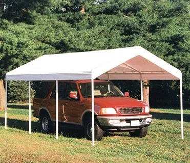 High Quality PE cover steel frame outdoor portable carport garage canopy car shelter