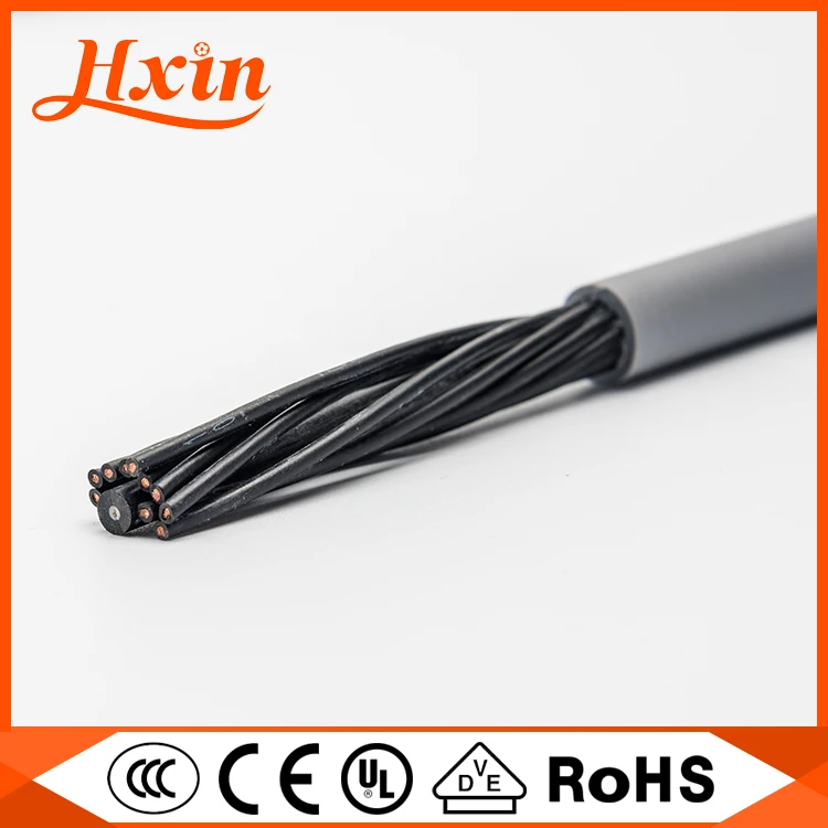 Industrial Flexible Cable Follow Bare Copper Conductor