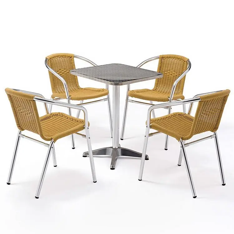 
Multifunctional Outdoor Table Metal Rattan Coffee Garden Bistro Tables Sale 