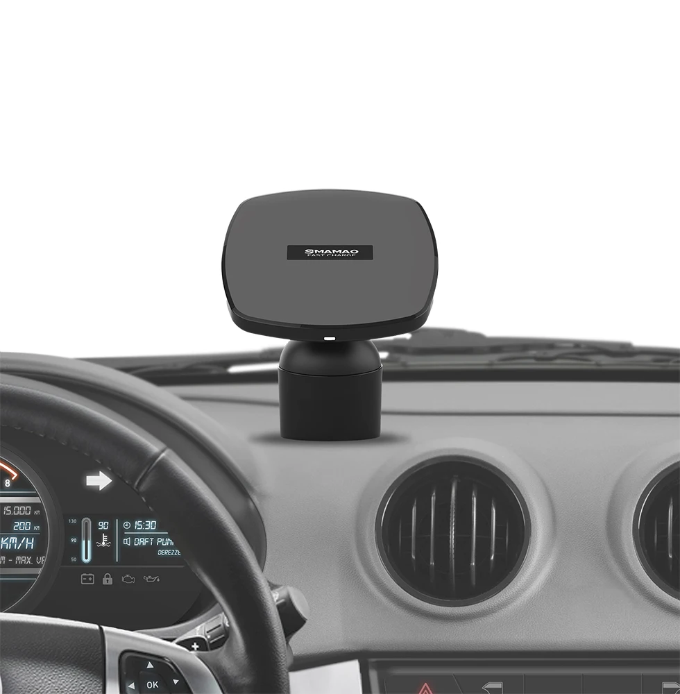 Fast  Speed charging  supprort the 10w QI wireless charger magnetic induction charger for car