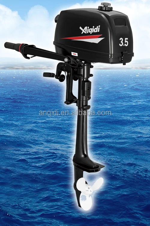 AIQIDI 3.5HP Water Cooling Outboard Motor Strong Power Motor for Boats