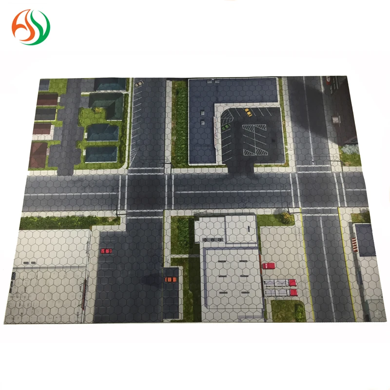 Коврик для настольных игр, прочный складной неопреновый коврик для военных игр, не скользит, 36x36 дюймов, 48x48 дюймов, 48x72 дюймов