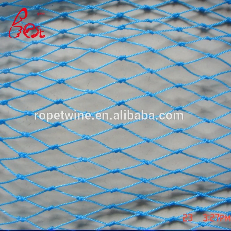 high quality heavy duty customize knot pp material construction safety net for container packing
