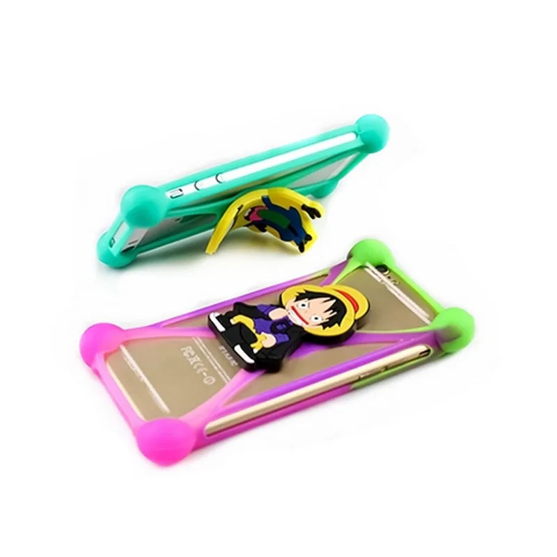 Custom 3D Cartoon Soft Universal Silicone Cell Phone Case Protective Cover