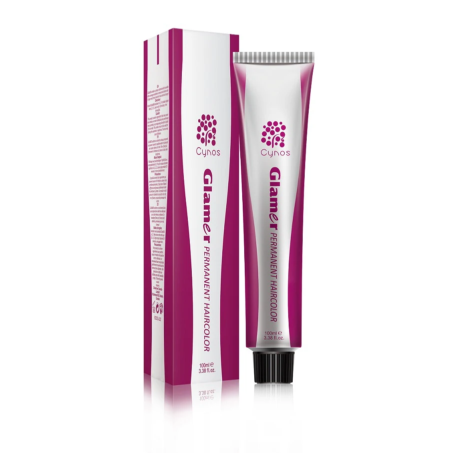 
Hair dye color cream with free brush and bowl, professional salon dye kit 