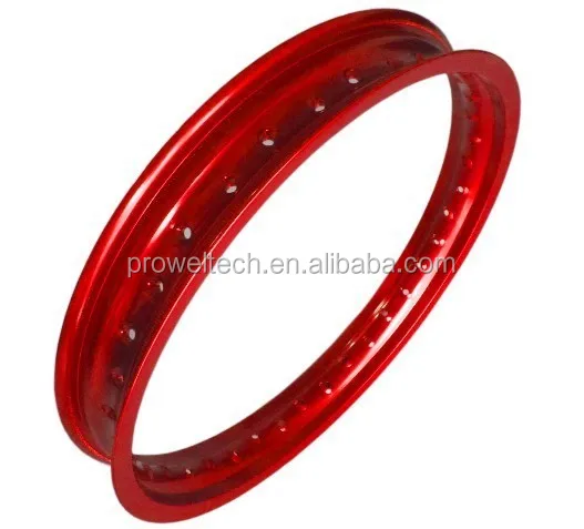 WM 36 holes red alloy motorcycle rims wheel rims