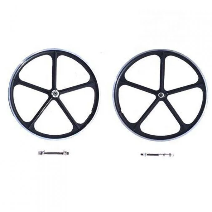 29'700c Mag Wheel Black & 36 Teeth 3+6+9 holes Sprocket Combo