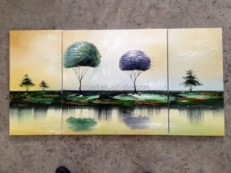 New Design DIY tree  Oil Painting Paint by Numbers Drawing on Canvas Home Decoration