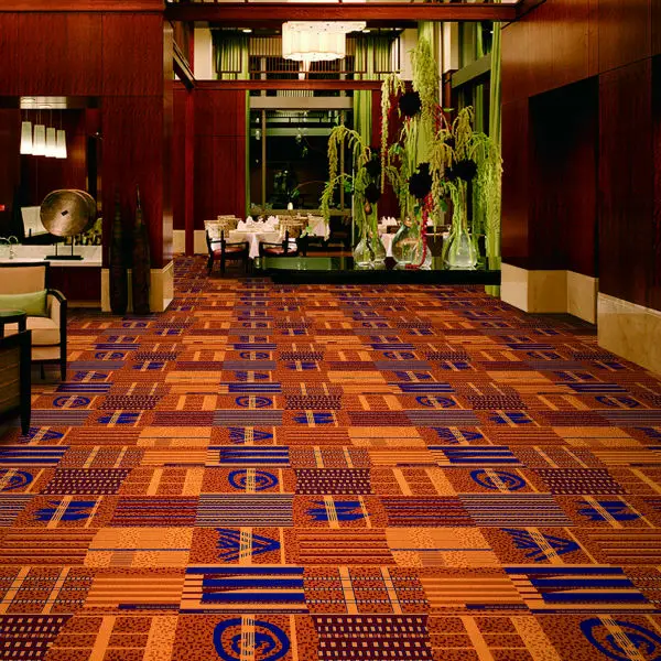 Banquet Hall Carpet 5 Star Hotel Carpet Lobby Wall to Wall Hotel Room Carpet