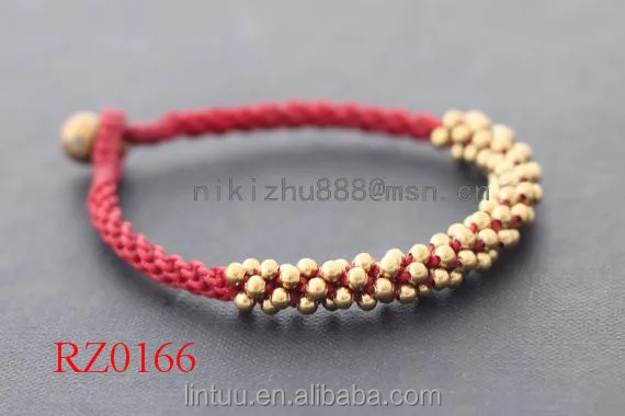 Мода Красный шнур Строка Медный Колокольчик Удачи skmei s-шок часы инструкции браслет