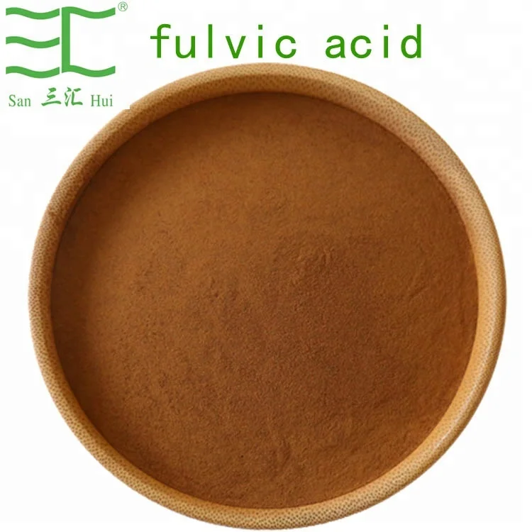 Agrochemical plant hormone fulvic acid 95% fertilizer for plant growth