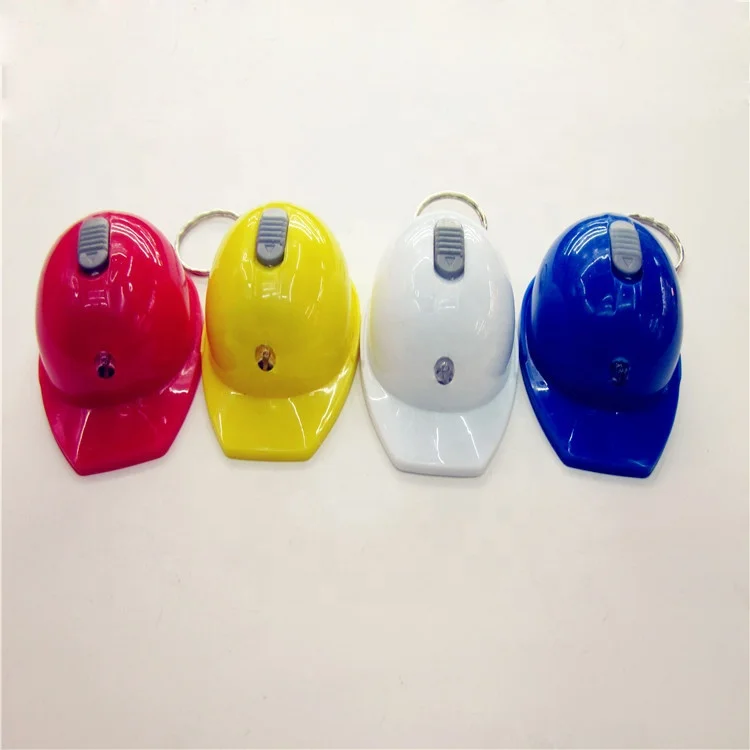motorcycle safety helmet bottle opener custom  shape LED keychain