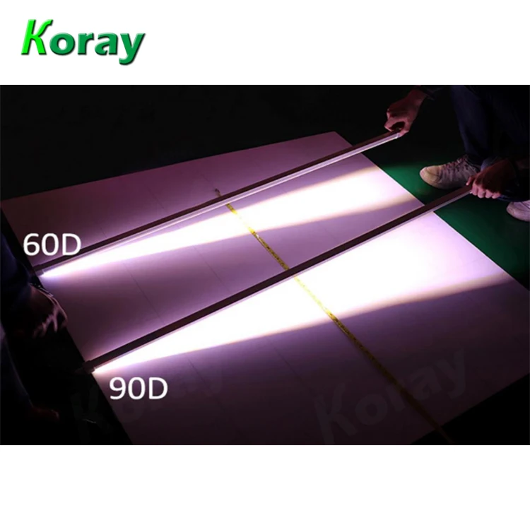 48 Inch 20 Watt 4000 Lumens Waterproof Linear LED Plants Grow Lights Bar Strip for Thailand Growing Orchids Lettuces Microgreens