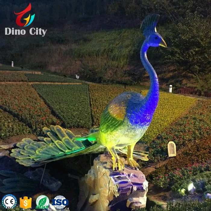 Popular Real Size Animated Statue Fiberglass Animal SCULPTURE Dino City Art & Collectible Artificial TV & Movie Character CN;SIC