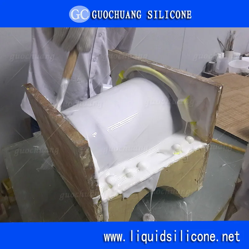 RTV-2 силиконовая резина для fliberglass литья