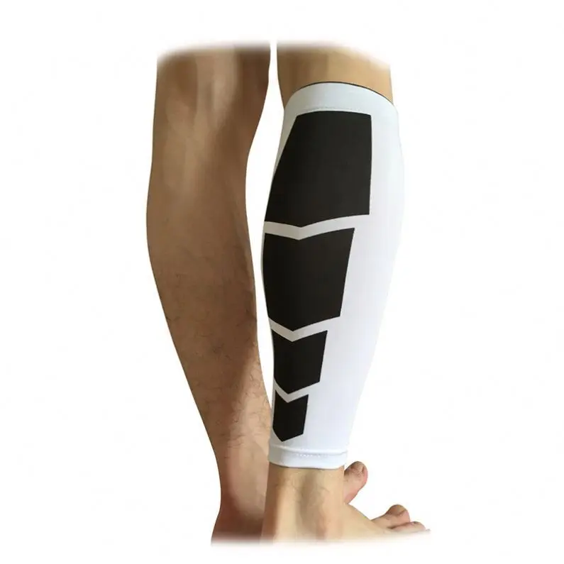 Compression Leg Sleeve Shin Guard Men Women Cycling Leg Warmers Running Football Basketball Sports Calf Support