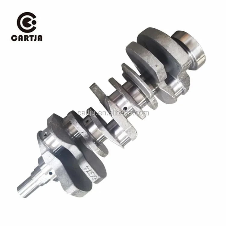 Manufacturer Diesel Engine 4HK1 Forged steel Crankshaft For Isuzu Excavator Spare Parts  8-98029270-5