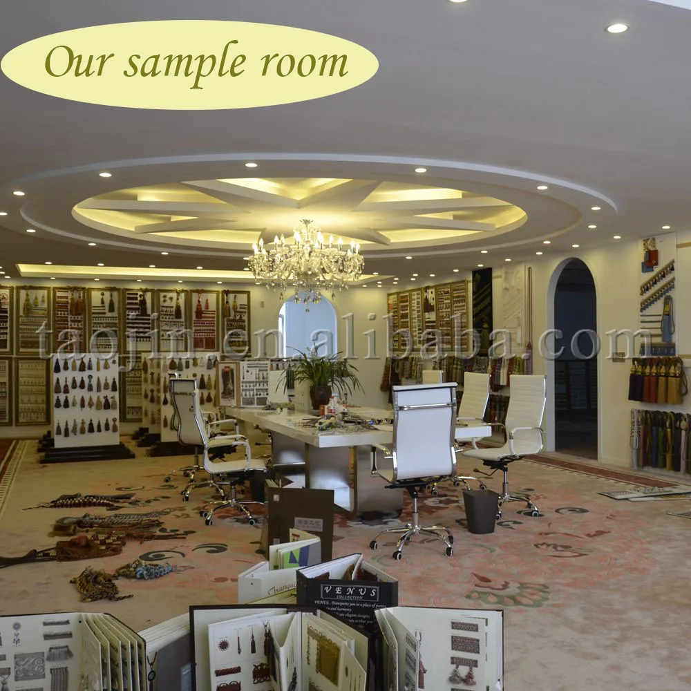 Decorative Tassel Fringe Trimming for Curtain from Hangzhou Xiaoshan