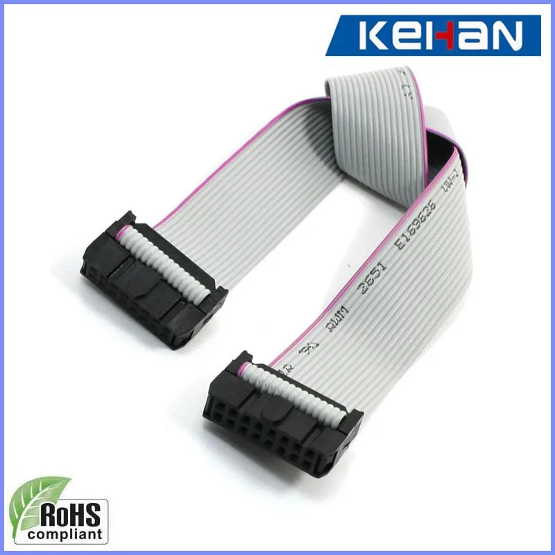 Oem orders match rohs electrical custom 16 pin ribbon cable, 12 pin ribbon cable