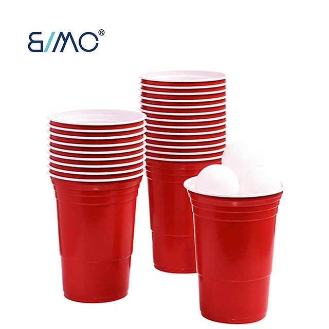 16oz Jumbo Cup and Pong Throwing Game Cup for Yard Party Bar Lawn Backyard Tailgating Fun Outside Games Cup